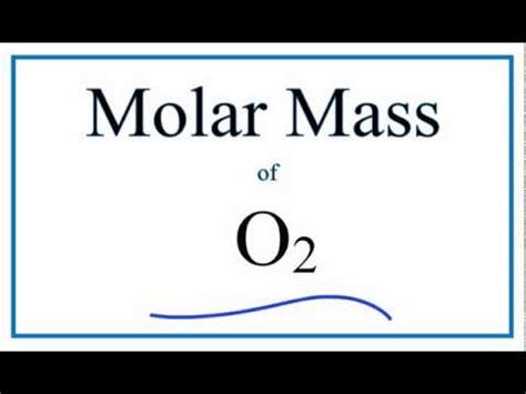 molecular weight of o2